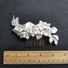BJ620 Bridal Hair flower ceramic combs ( 23 styles )