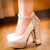 BS161 Classic Glitter Bridal Shoes ( 7 Colors )