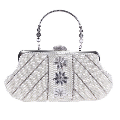 CB241 Pearls Evening Clutch Bags ( 3 Colors )