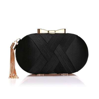 CB206 :  Styles of Classic clutch Bags with tassel (6 Colors)