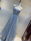 PP332 Halter Tassel Beading A-line Prom dresses ( 6 Colors )