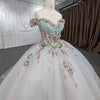 CG382 Real image Colored Wedding dress ( Custom colors )