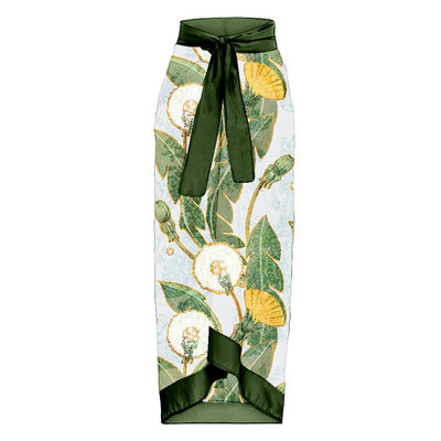 SW107 One-Piece swimsuit+Sarong