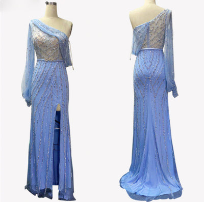 LG219 High quality one shoulder Evening Gowns