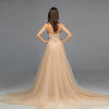 LG151 Luxury Pearls Crystal Evening Gown (3 Colors)