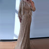 LG318 Luxurious full diamond beaded Evening gown+Jacket(3 Colors)