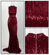 PP34 Sequins Elastic Evening Dresses