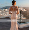 HW255 Gorgeous Appliques Mermaid Wedding Dress Detachable Train