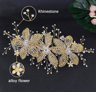 BJ107-1 : 7styles of rhinestone Bridal hair jewelry