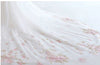 CG54 Pink Floral embroidery A-line Wedding dress