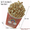 CB33 Chips shaped  rhinestone Prom Clutch Bags