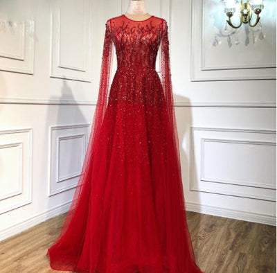 LG165 :  2 Style A-line Evening Gowns  ( 5 Colors )