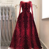 LG240 Luxurious diamond beaded Evening Gowns ( 4 Colors )