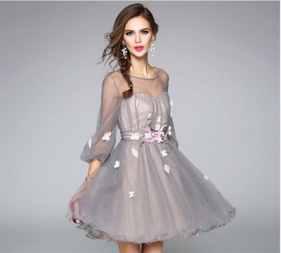 PP06 Tulle Short Prom Dresses
