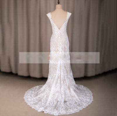 CW554 Lace Garden Boho Wedding Dresses