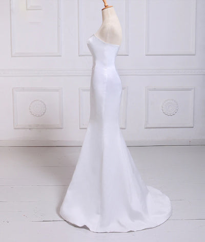 CW180 Real Photo One sleeve  mermaid Wedding dress