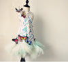FG138 Tulle with 3D Butterfly Princess Girl Dress
