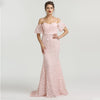 LG253 Spaghetti Strap 3D flower beaded Mermaid Evening Dresses(6 Colors)