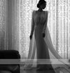 CW290 Classy Muslim long sleeve A line Wedding Dress