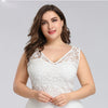 CW308 Plus Size Lace beach Wedding Dresses