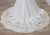 CW311 Real pictures Simple Sleeveless Applique Mermaid Wedding Dress