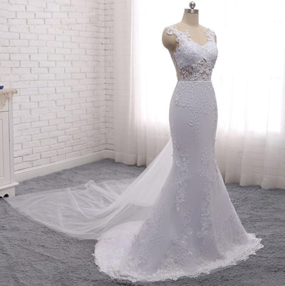 CW312 Real Pictures 2in1 Wedding Dresses with detechable Train