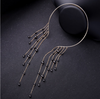 BJ184 Fashion chain tassel choker Necklace