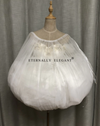 CL04 Petticoat  Underskirt Save You From Toilet Water(White/Black)