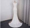CW18 See-through Cutout Side Mermaid Wedding Dress