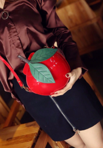 CB187 fashion Apple Shape crossbody Party Bags(2 Colors)