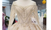 HW04 Real Sample Picture luxury glitter wedding gowns