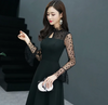 PP203 :2 Styles Simple Black Prom Gowns