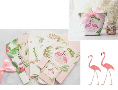 DIY193 : 12pcs Candy Boxes Wedding Favors(4 styles)