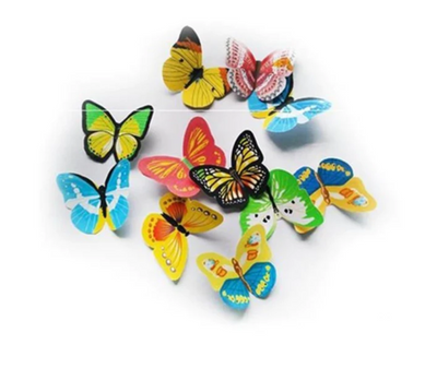 DIY195  Mixed Butterfly Cake Decoration