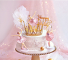 DIY410 Ballet Girls Cake Topper for Wedding,Party supplies