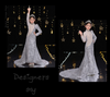 FG336 Luxury sequin Girl Pageant Dresses (2 Colors)