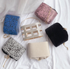 CB214 Diamonds Hollow Out Metal Party Bags(2 Colors)