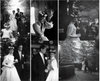 SS117 Real Sample Photo Vintage Satin Wedding Dress