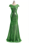 BH58 Plus size Sequin Mermaid Bridesmaid Dresses (7 Colors)