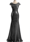 BH58 Plus size Sequin Mermaid Bridesmaid Dresses (7 Colors)