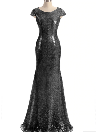 BH58 Plus size Sequin Mermaid Bridesmaid Dresses (7 Colors)