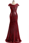 BH58 Plus size Sequin Mermaid Bridesmaid Dresses (7 Colors)