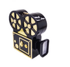 CB118 Vintage Movie Player Projector shaped Prom Clutch Bags(2 Colors)