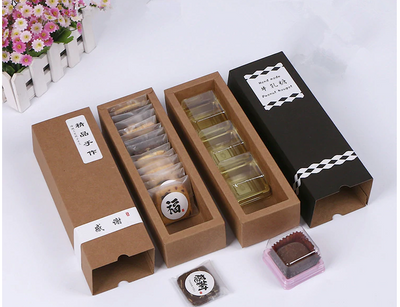 DIY125 : 100pcs/lot Kraft Wedding Gift Box (Macaron,Chocolate ,Cookie etc )