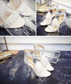BS118 Fur Rhinestone Bridal Shoes