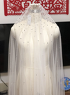 BV53 Diamond Beadwork Bridal Veils(300cm/350cm/500cm)