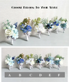 DIY208 : 8 styles Boutonnieres flower for Wedding