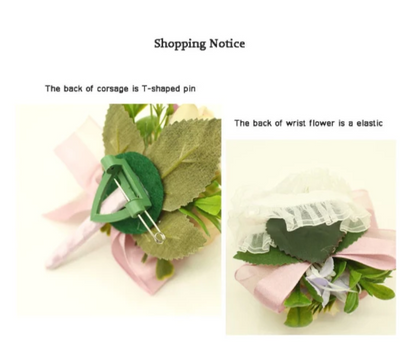DIY208 : 8 styles Boutonnieres flower for Wedding