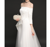 PD03 Plus Size Tulle Satin Wedding Jumpsuit design