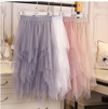 CK33 Korean elastic hight waist tulle Skirts (13 Colors)